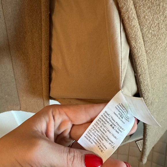 J. Crew Camel Wool Blend Coat - Picture 8 of 8